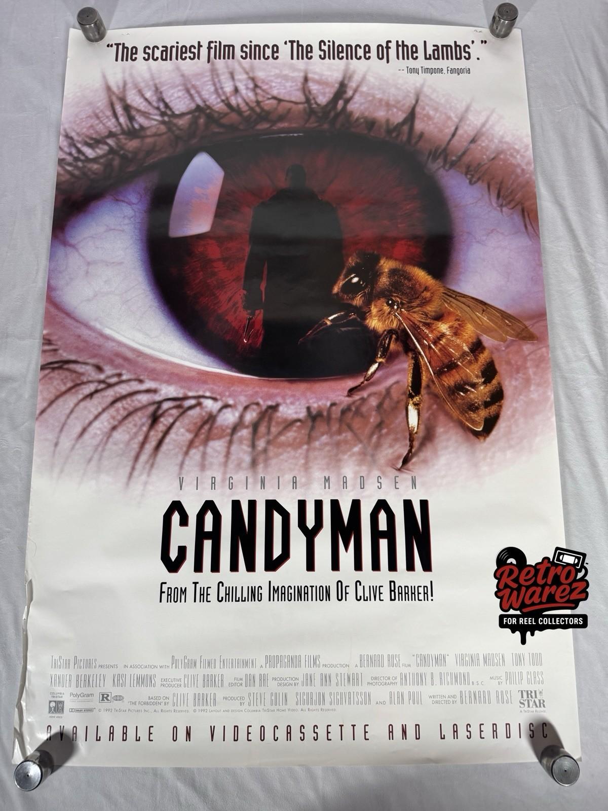 CandyMan Original One Sheet Store Promo Movie Poster 27x40” 1992 Clive Barker