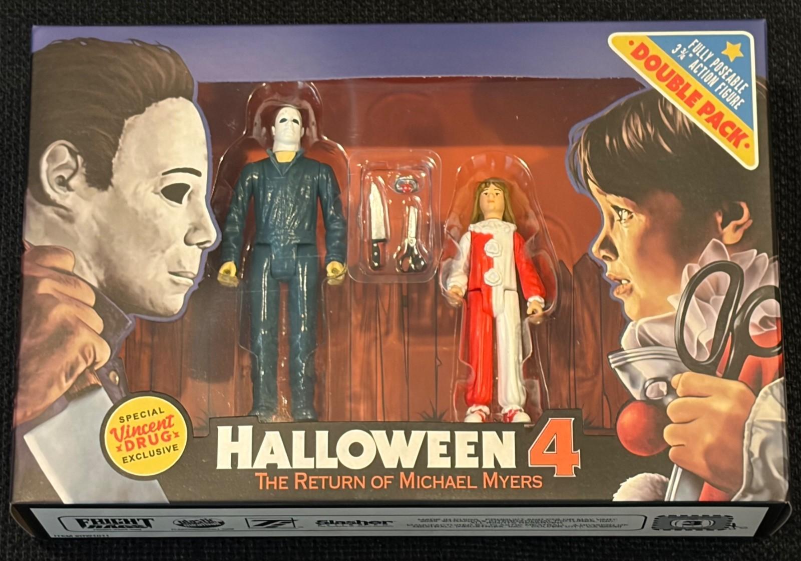 HALLOWEEN 4 The Return of Michael Myers Double Pack Action Figures Limited New