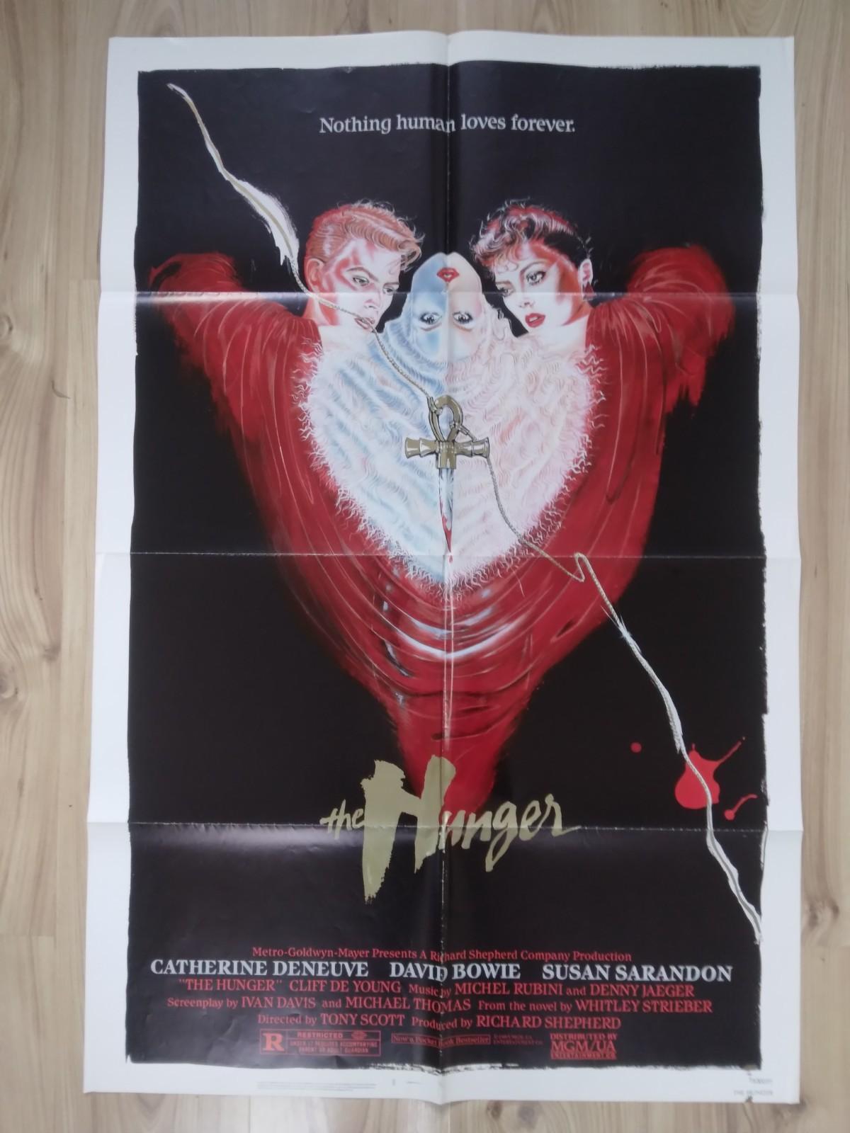 The Hunger original movie 1983 poster US one sheet