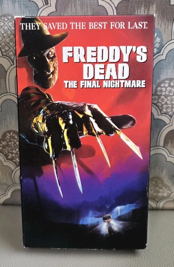 RARE! Freddys Dead: The Final Nightmare (VHS Tape, 1992) Horror / Slasher
