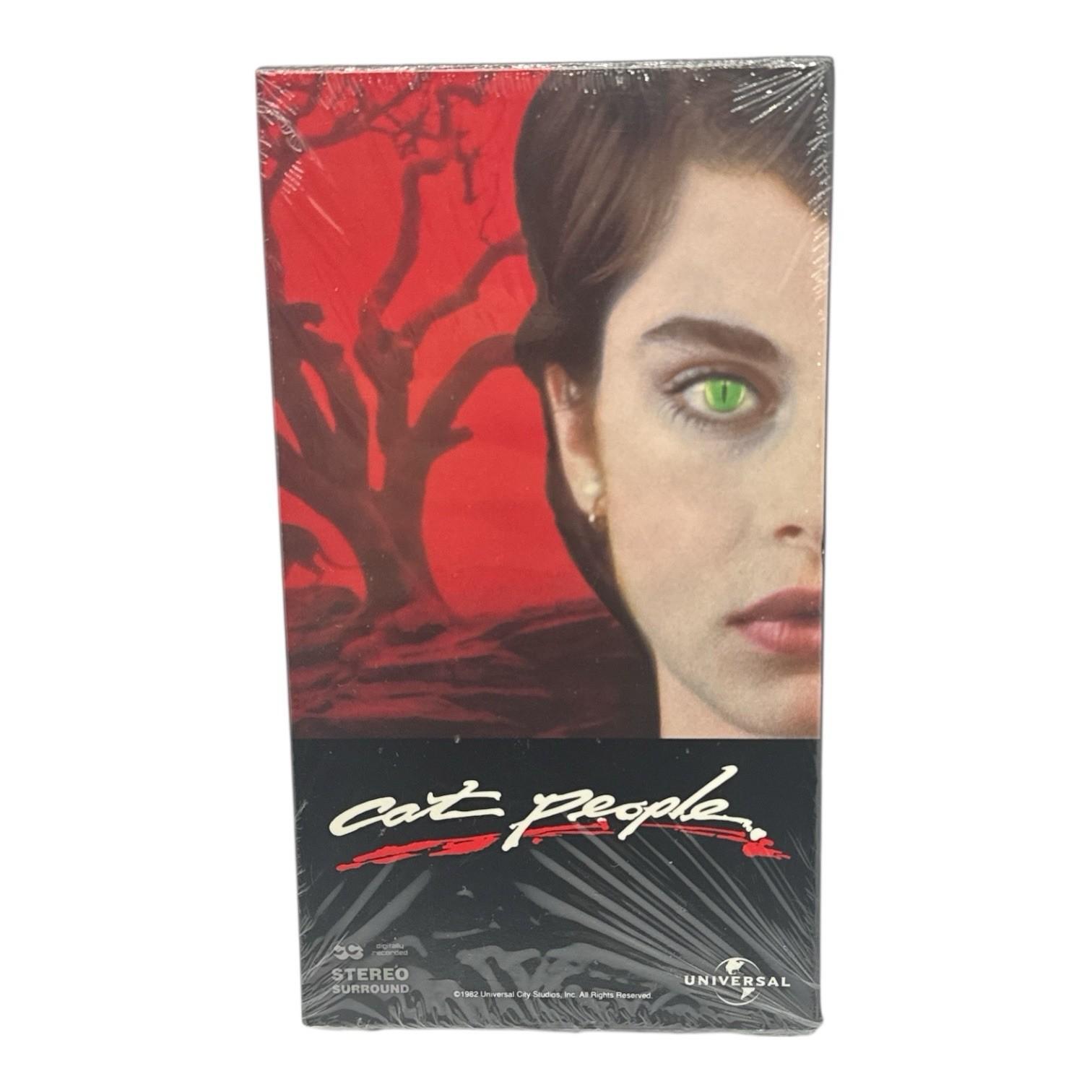 Cat People (1982) VHS Sealed Nastassja Kinski Universal Horror Thriller
