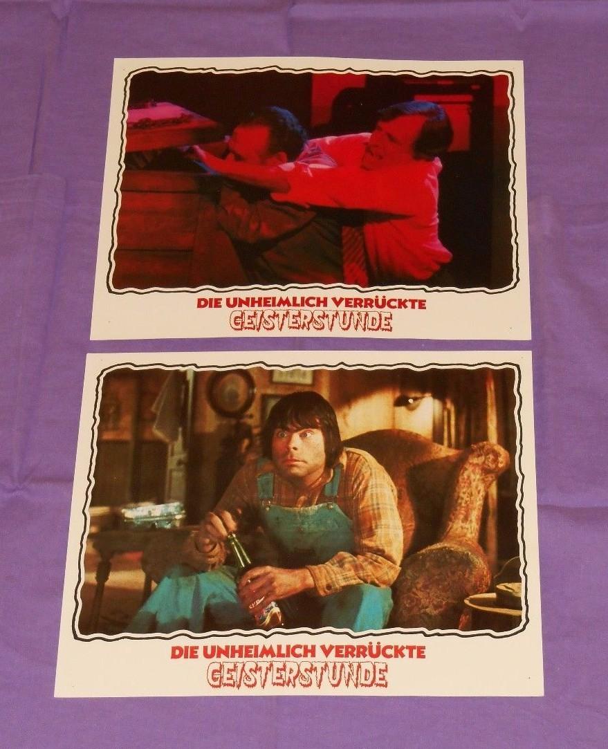 original CREEPSHOW German lobby card LOT x2