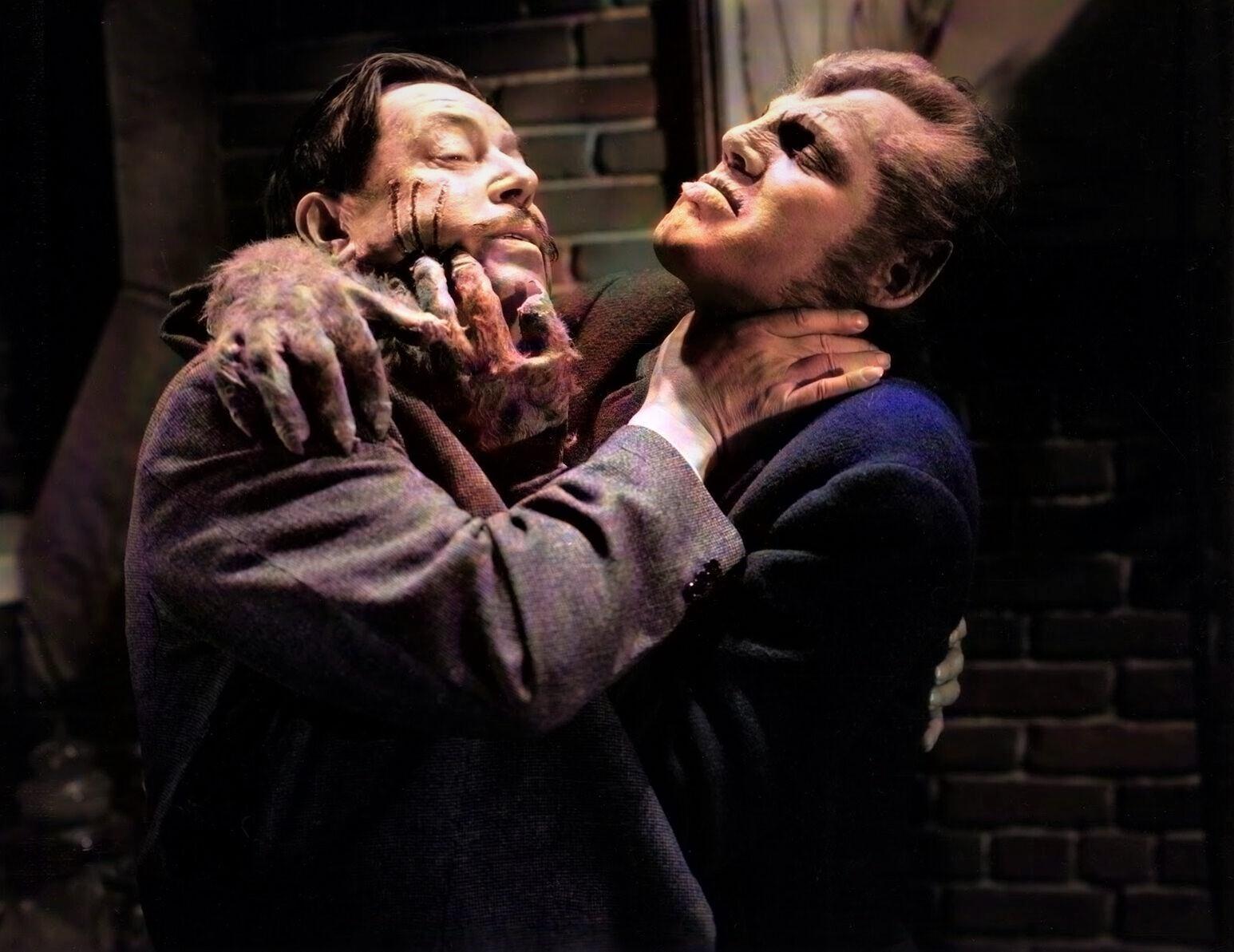 RARE COLOR STILL WEREWOLF OF LONDON CAST  #C4