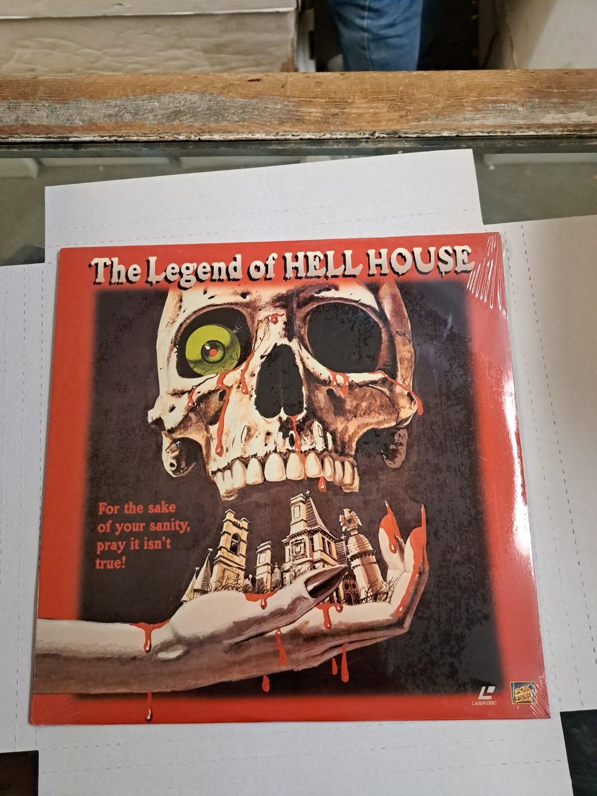 The Legend of HELL HOUSE LaserDisc Movie - 70’s Horror New Mega Rare Sealed Copy