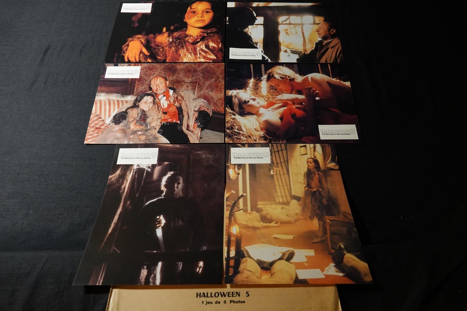 The Revenge of Michael  Myers HALLOWEEN 5  /   jeu  photos  lobby cards 1989