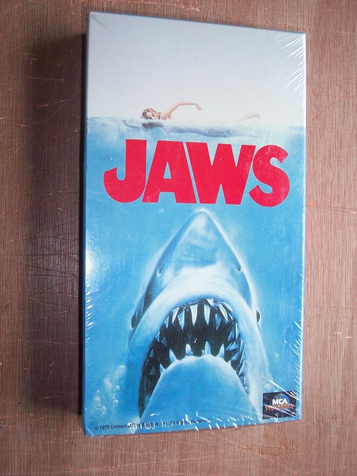 vintage 1991 (1975 copyright) JAWS the movie VHS tape BRAND NEW SEALED