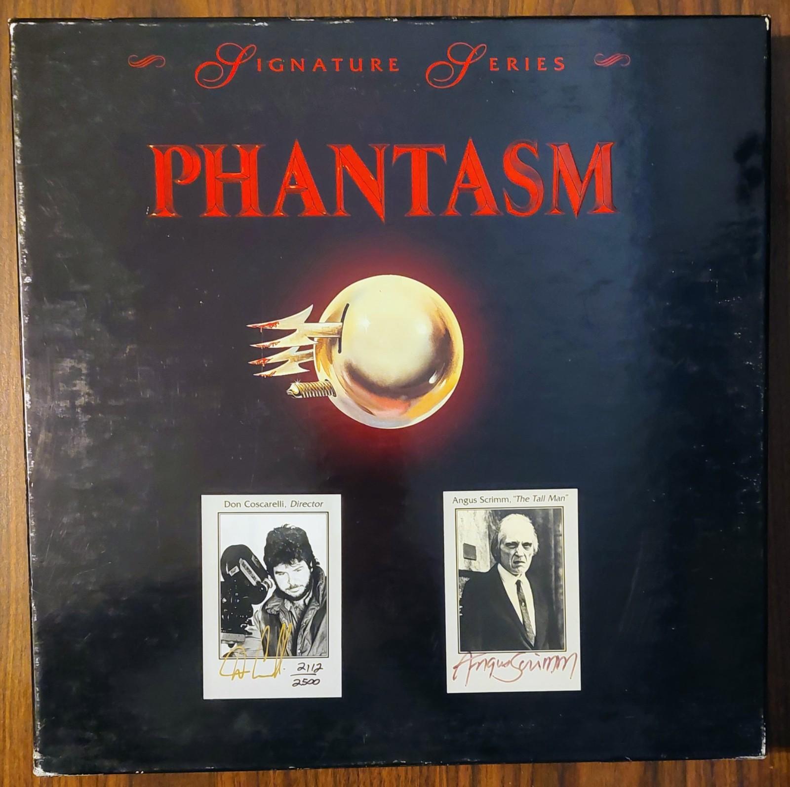 PHANTASM Signature Series (LD, 1979) Laserdisc - #2112 of 2500 SIGNED w/ Gold CD