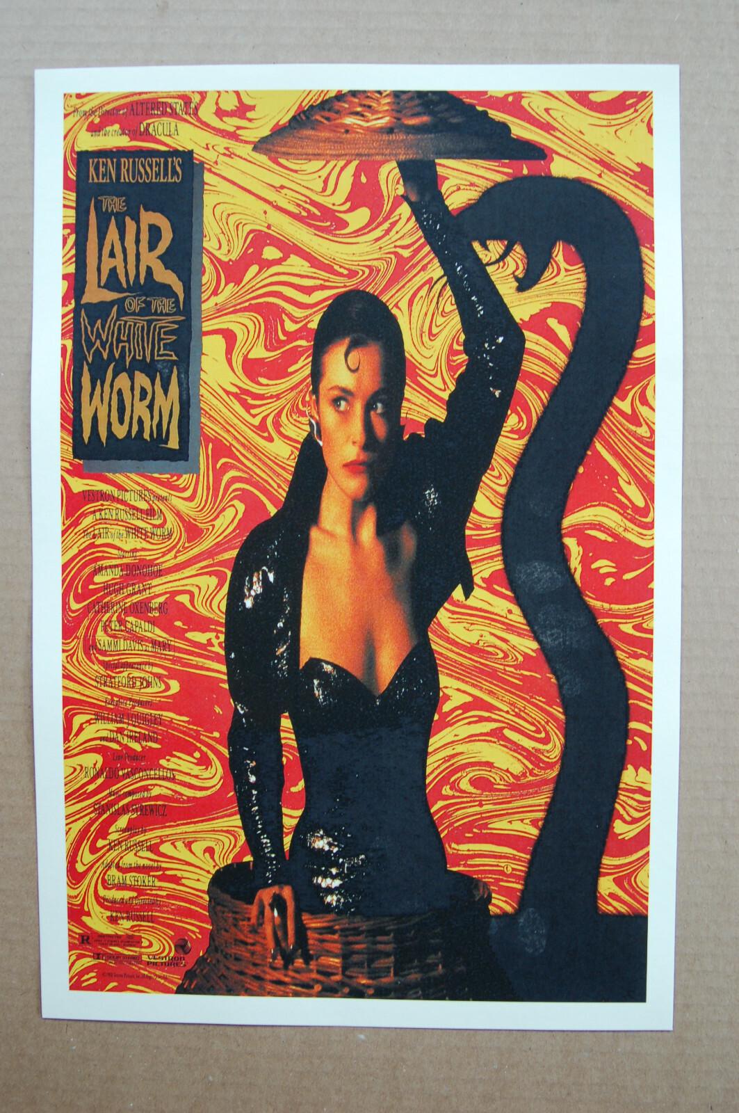 The Lair of the White Worm Lobby Card Movie Poster 
