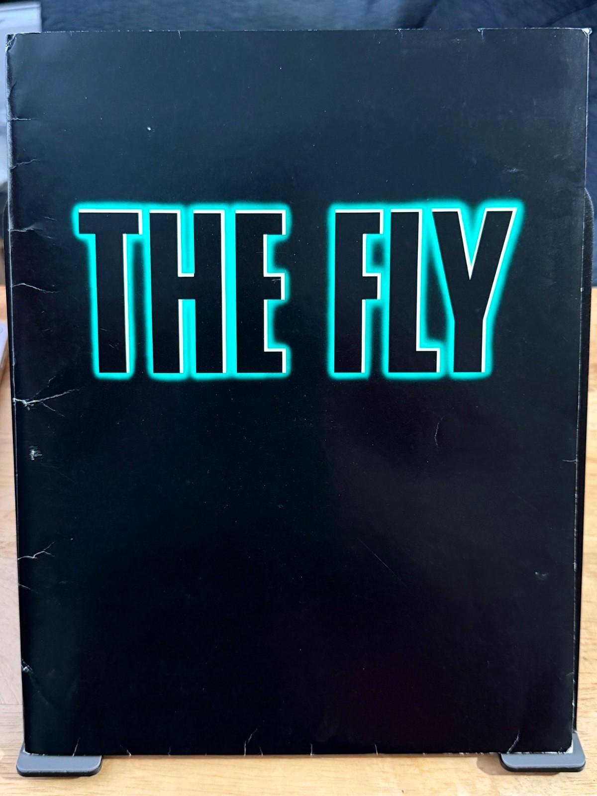 THE FLY 1986 Horror Movie Press Kit - Color Folder & 6 B&W Promo Photos