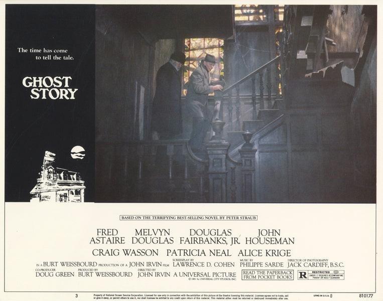Ghost Story Original 11x14 Lobby Card Fred Astaire John Houseman 1981 Horror