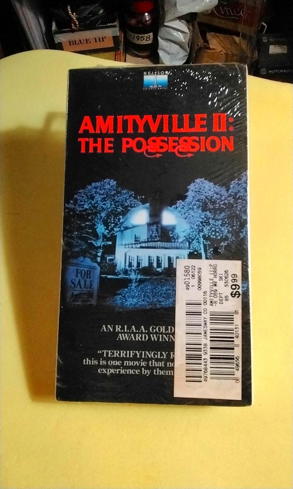 Amityville II The Possession VHS 1982 Sealed