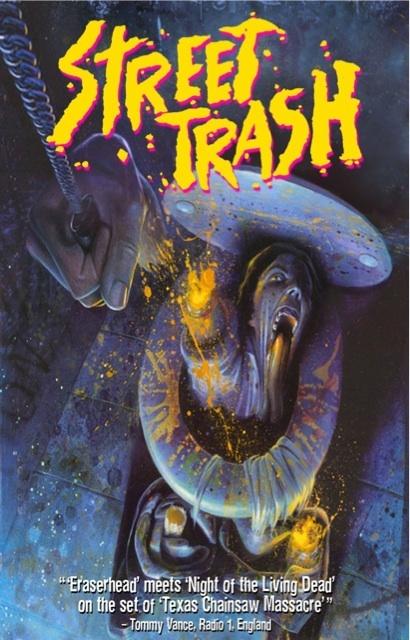 STREET TRASH Movie Poster Horror Sleaze vhs Rare