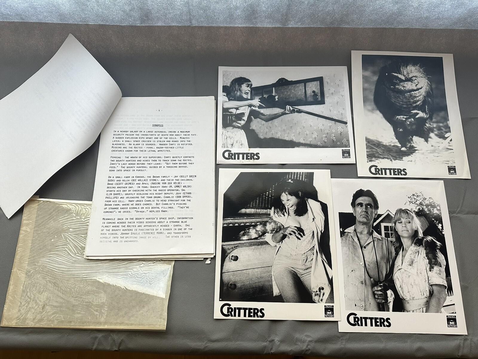 Critters 1986 Horror Movie Press Kit