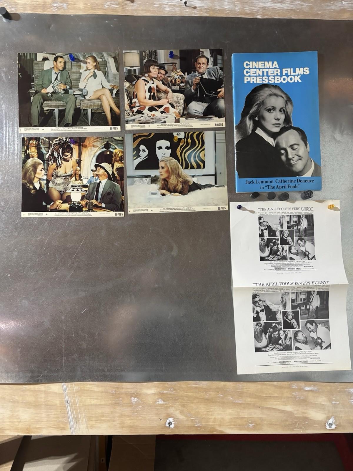 The April Fools - 1969 Original lobby cards and pressbook