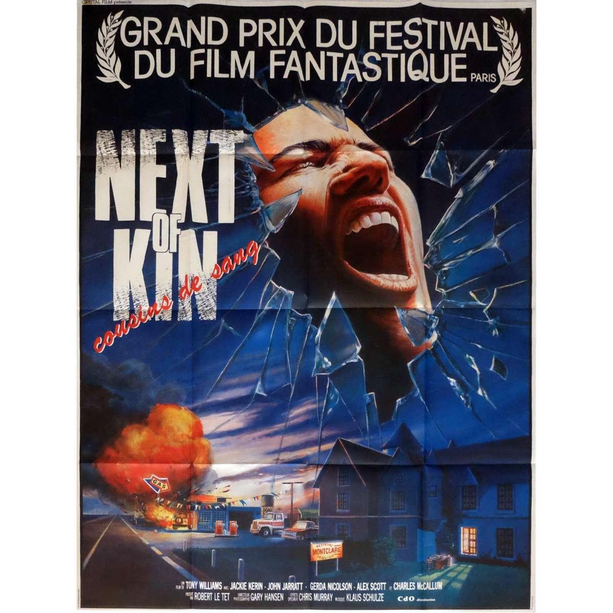 NEXT OF KIN French Movie Poster - 47x63 in. - 1982 - Tony Williams