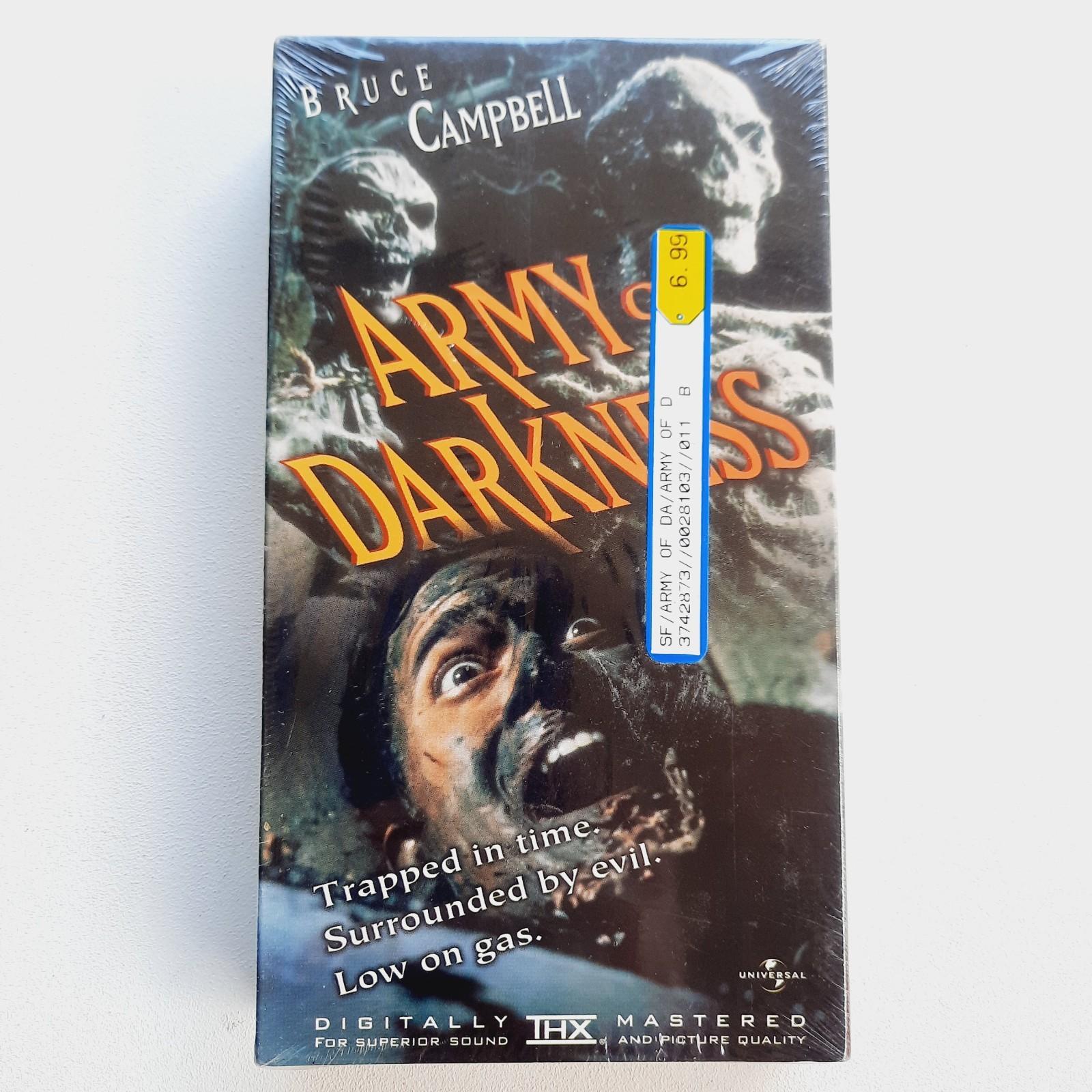 Army Of Darkness 1992 Horror Cult Universal Bruce Campbell VHS NEW Sealed