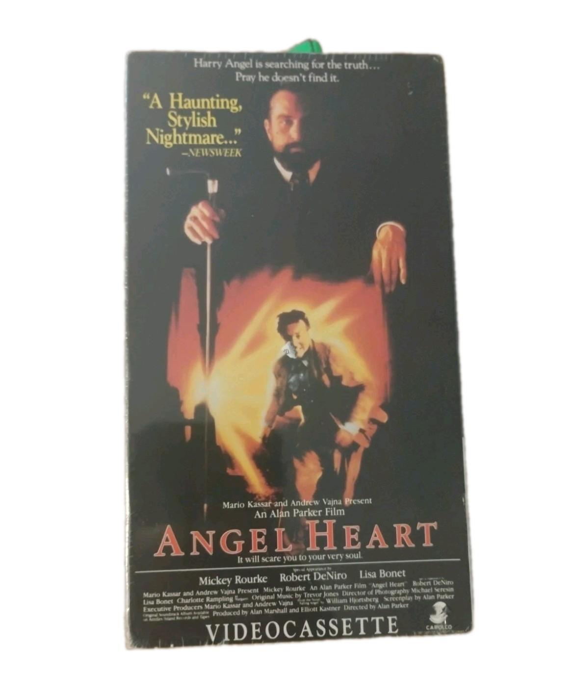 Angel Heart 1987 VHS Robert De Niro Mickey Rourke Lisa Bonet Horror Rare