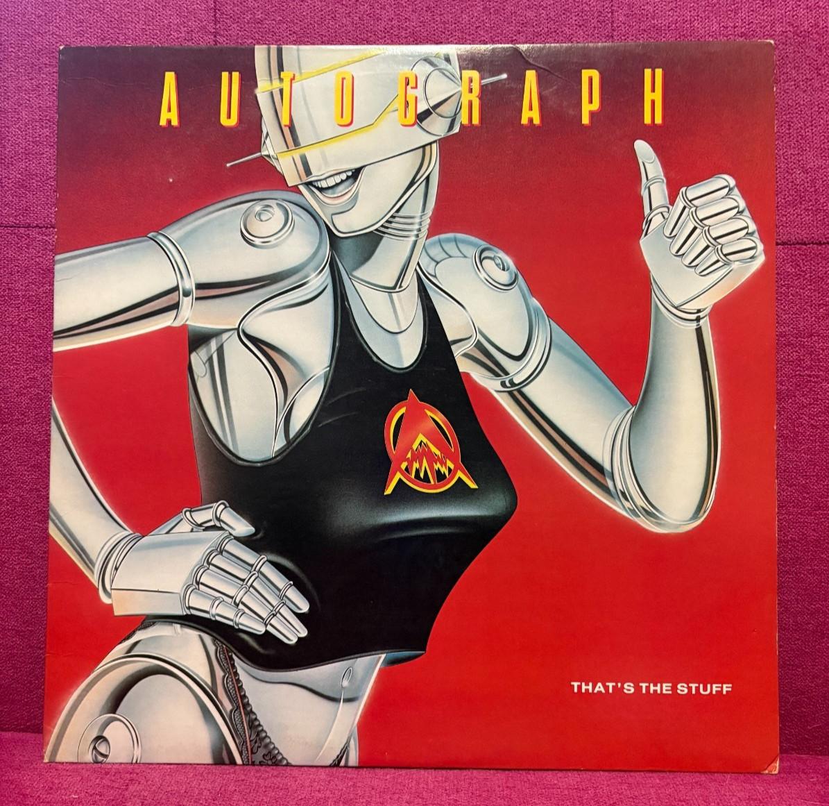 AUTOGRAPH-That's The Stuff-Vinyl LP-1985 RCA-Gold Promo Stamp On Cover