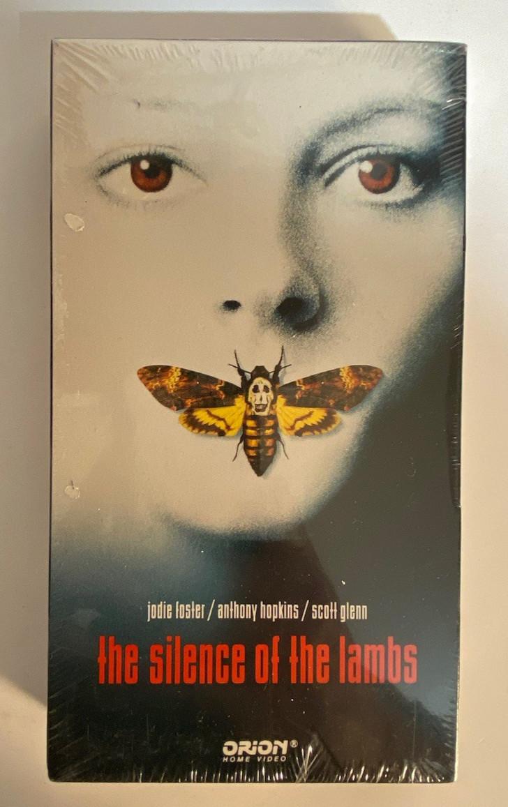 The Silence of the Lambs VHS Tape Orion 1991 Still Sealed