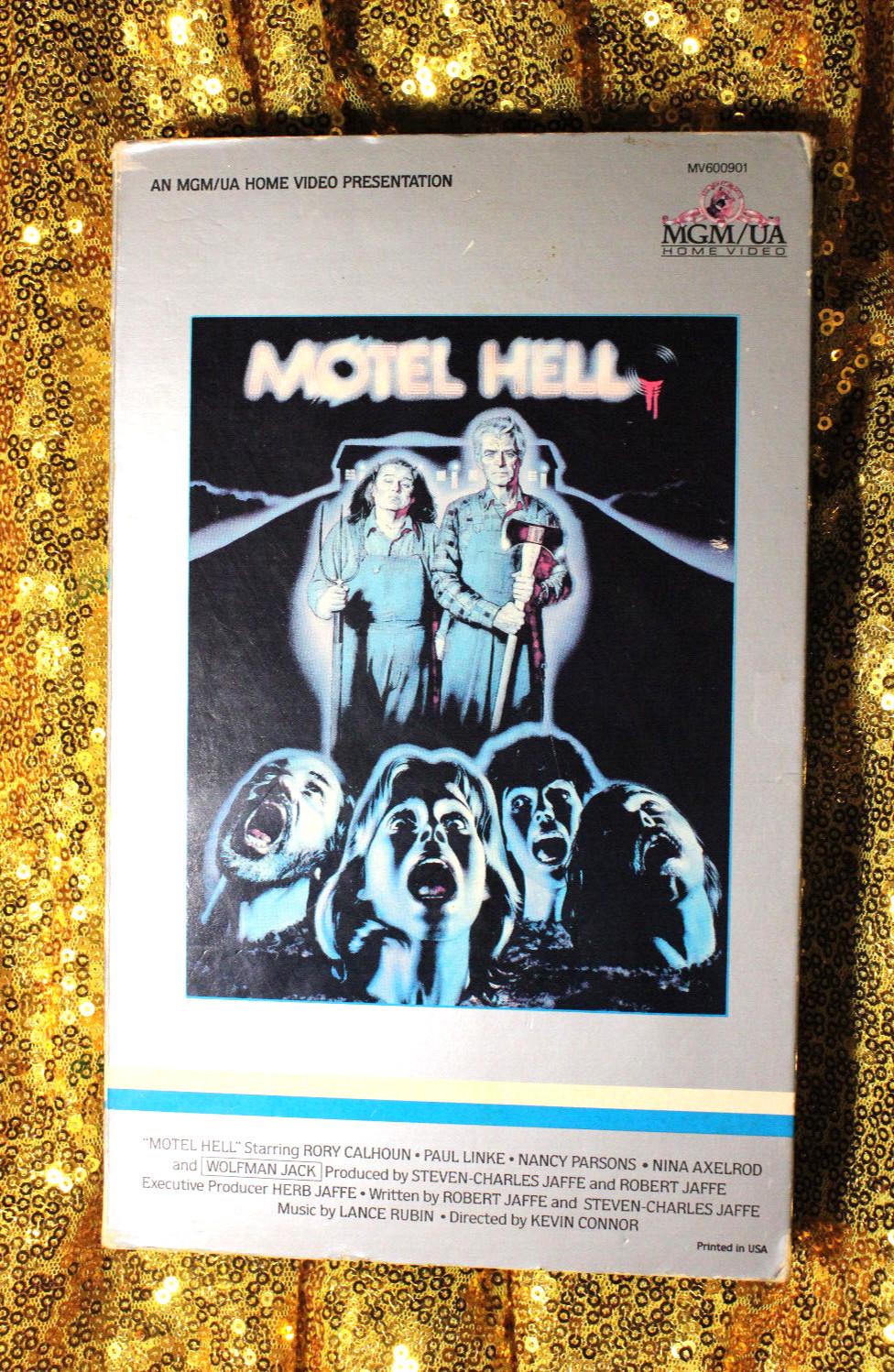 Motel Hell vhs MGM Big Box *HTF RARE VARIANT