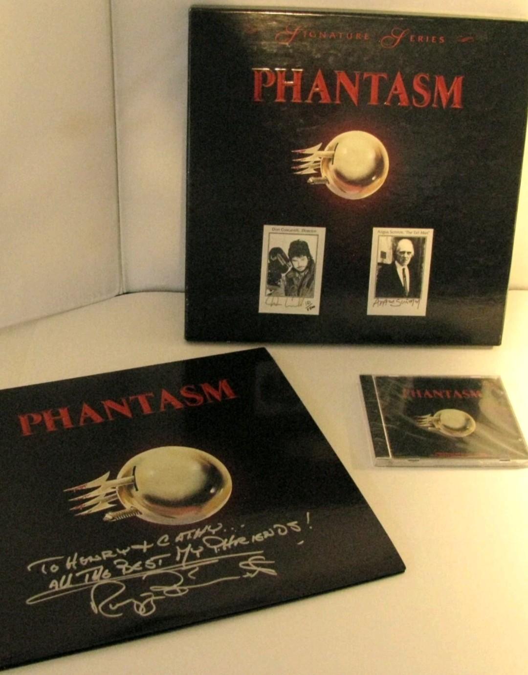 Phantasm Laserdisc Signature Series Box Set Signed Autographed 121/2500 - RARE