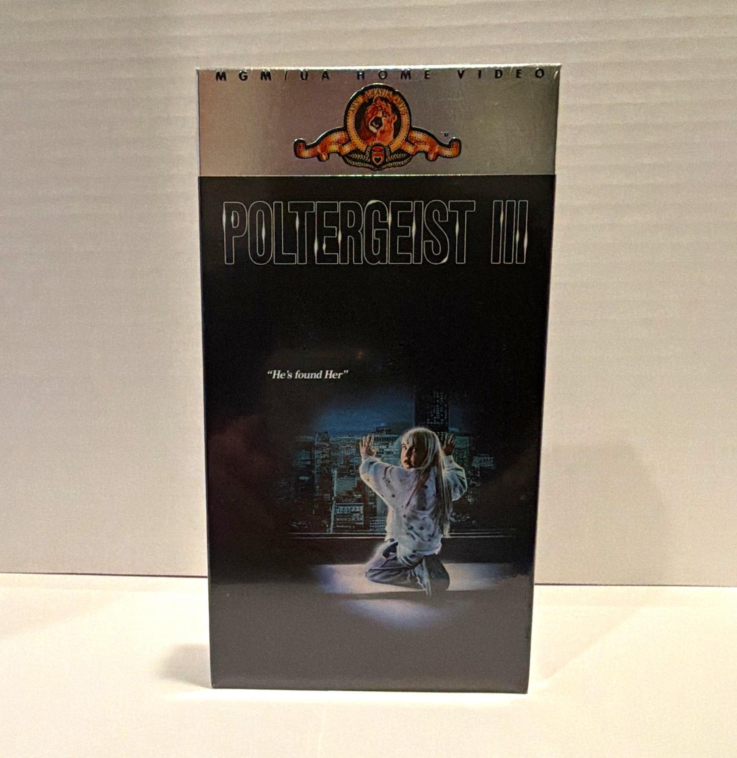 MGM/UA Home Video Poltergeist III VHS (1988) Factory Sealed