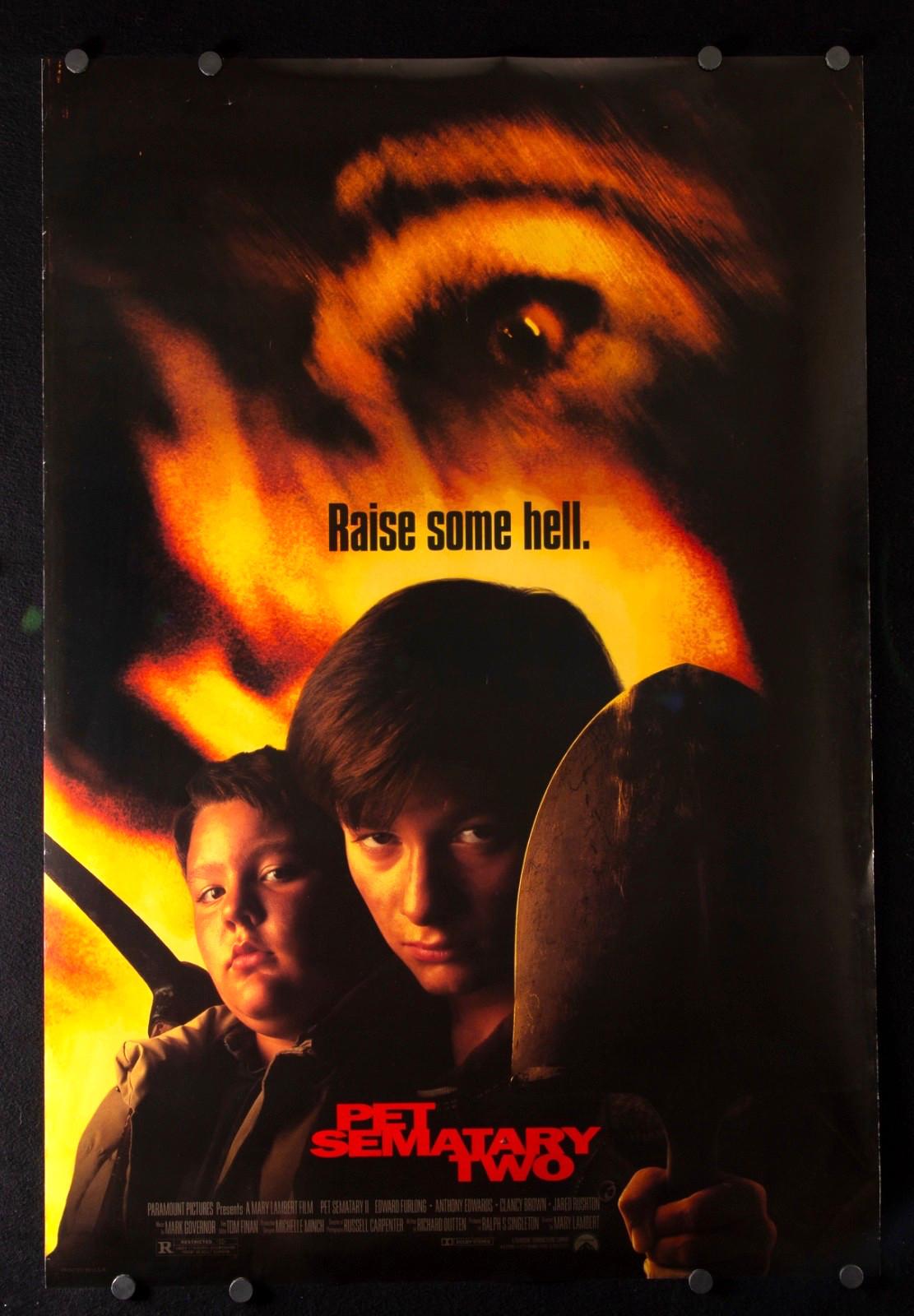 Pet Sematary Two (2) (1992) Original Rolled Movie Poster 27x40 ROLLED DS VG++
