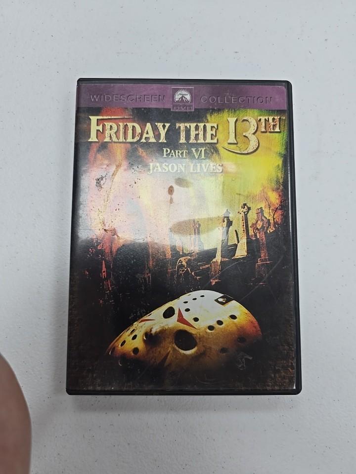 Friday the 13th Part VI: Jason Lives DVD WideScreen Horror 1986