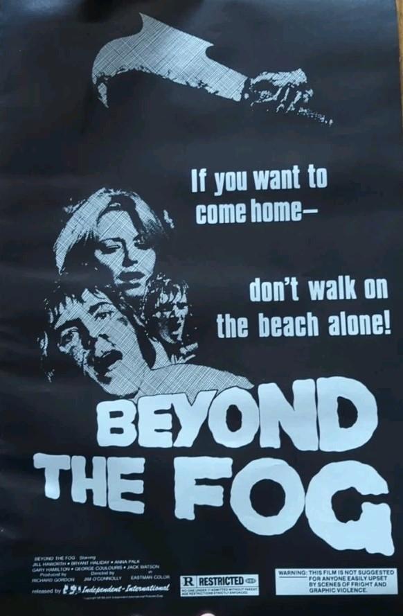Vintage BEYOND THE FOG 1980 Movie Horror Pressbook 11" x 17" Jill Haworth 