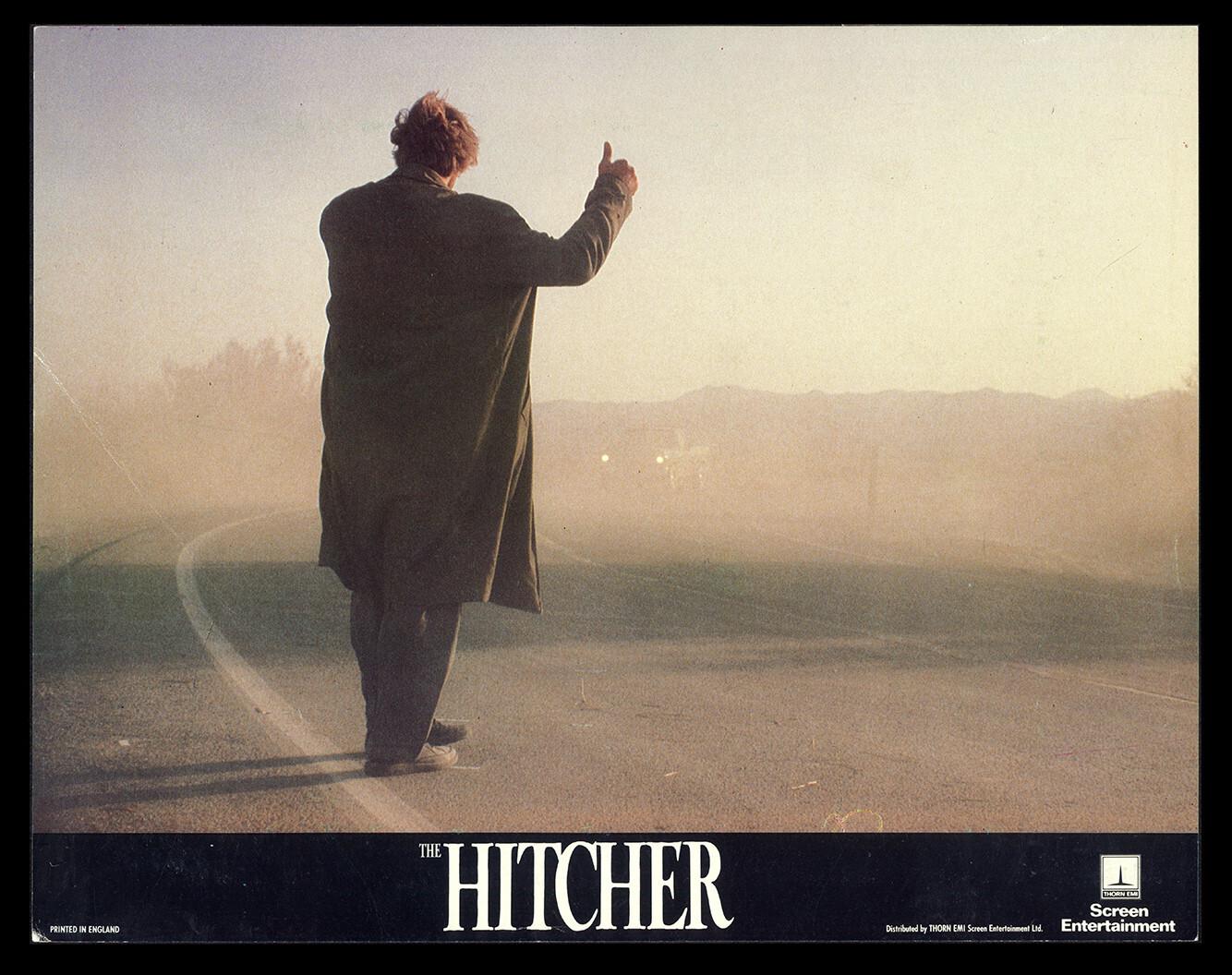 HITCHER (1986) Original 11x14 Lobby Card.