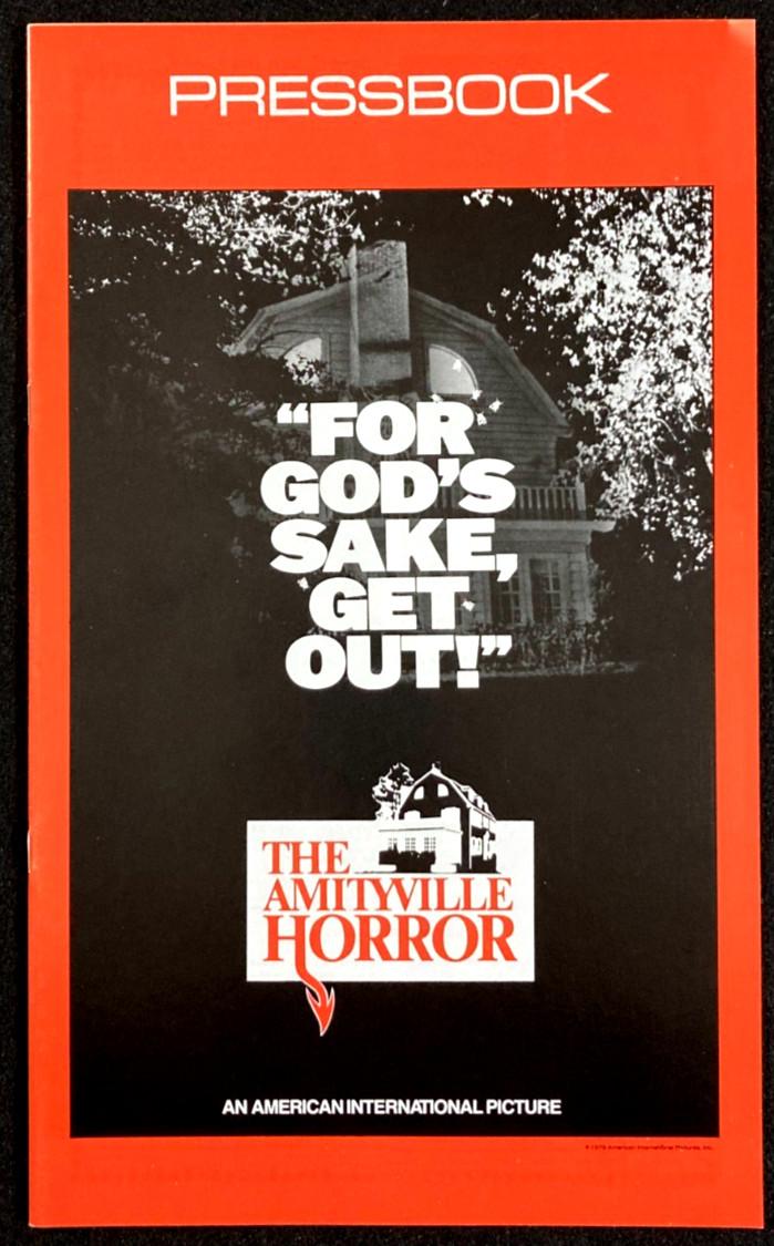 AMITYVILLE HORROR Original Movie Pressbook Haunted House Terror Margot Kidder