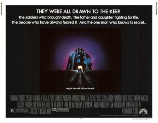 THE KEEP ROLLED 22X28 ORIGINAL UNUSED MOVIE POSTER HALF SHEET 1983 SCOTT GLENN