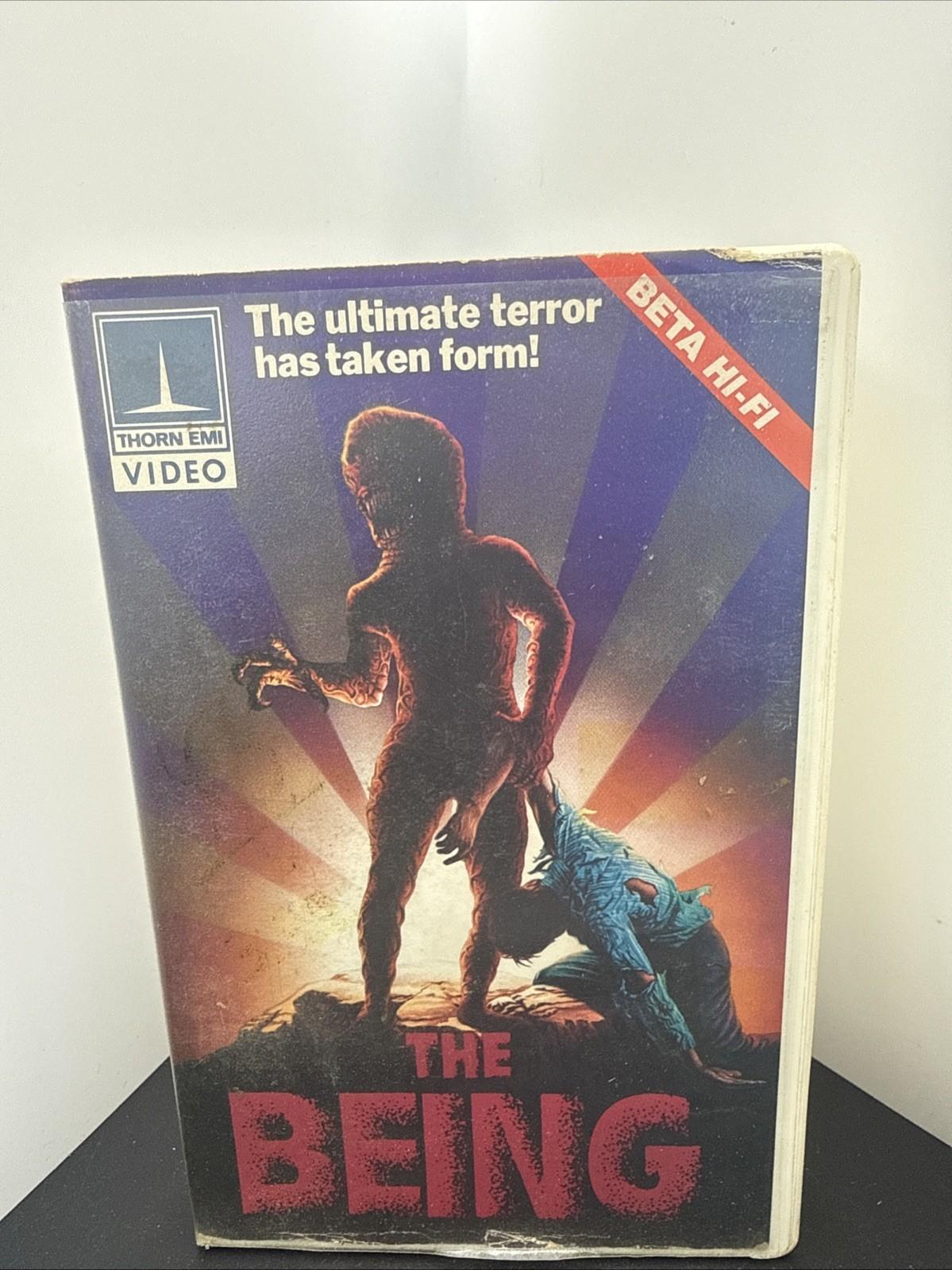 THE BEING - BETA•BETAMAX Tape Horror Rare Martin Landau Jose Ferrer