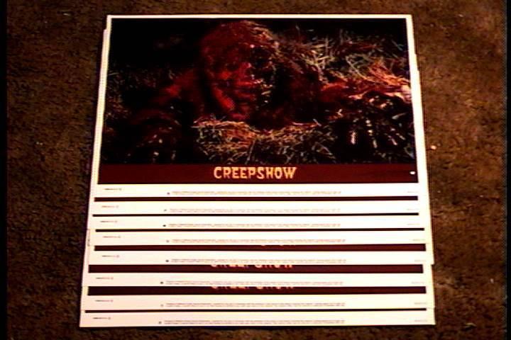 CREEPSHOW 1982  11X14 LOBBY CARD SET GEORGE ROMERO STEPHEN KING CLASSIC HORROR