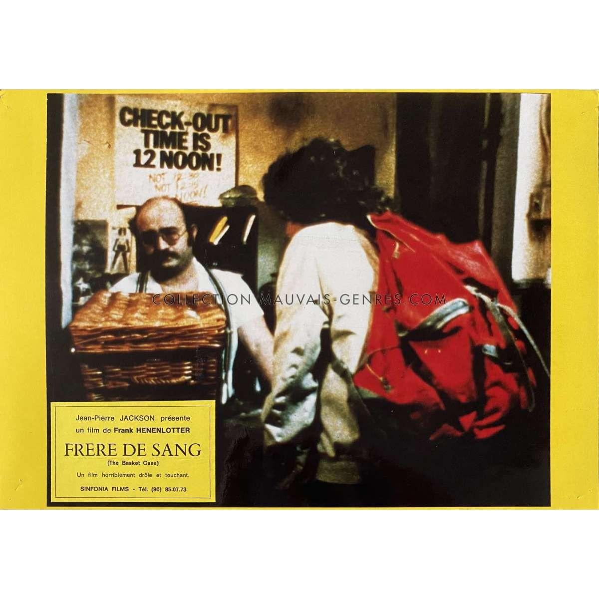 BASKET CASE French Lobby Card N04 - 9x12 in. - 1982 - Frank Henenlotter, Kevin V