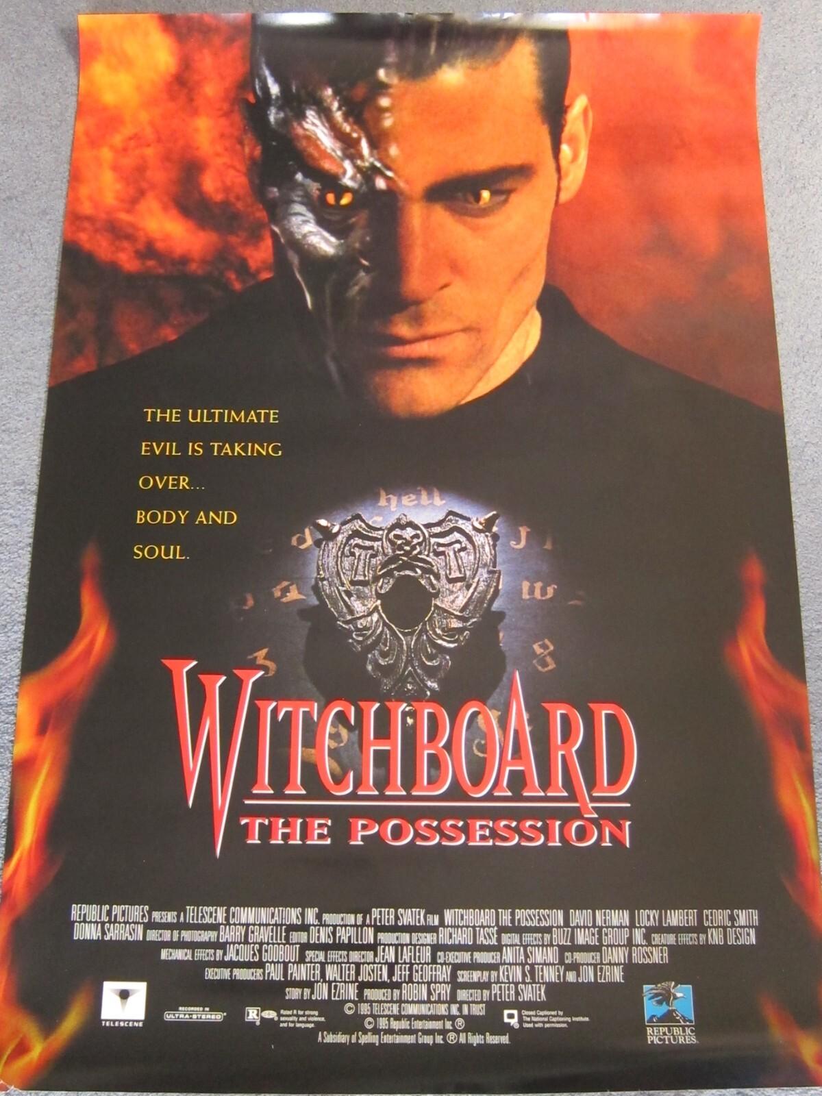 WITCHBOARD THE POSSESSION  Video Store Original 27x40" Promo Horror Movie Poster