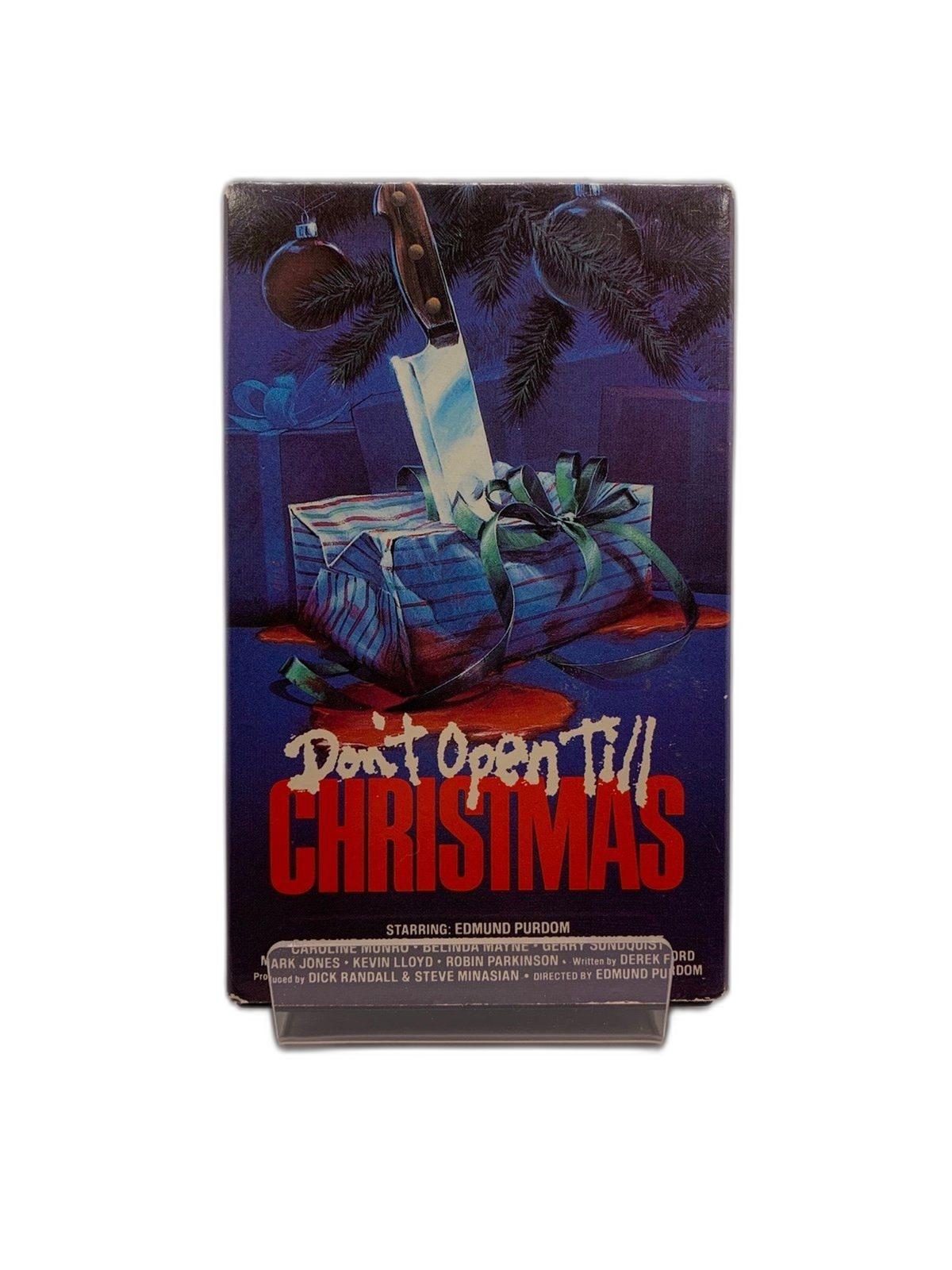 Betamax Don't Open Till Christmas Extremely Rare OOP HTF Movie Not VHS