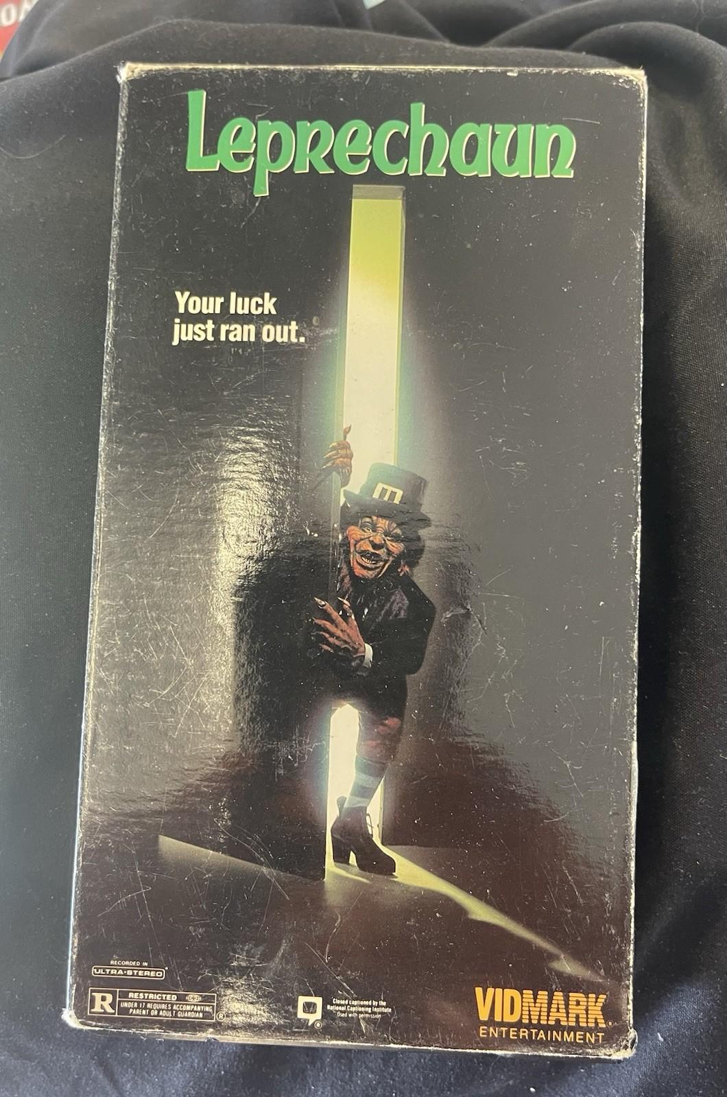 Leprechaun 1 VHS-Very Rare Vintage-