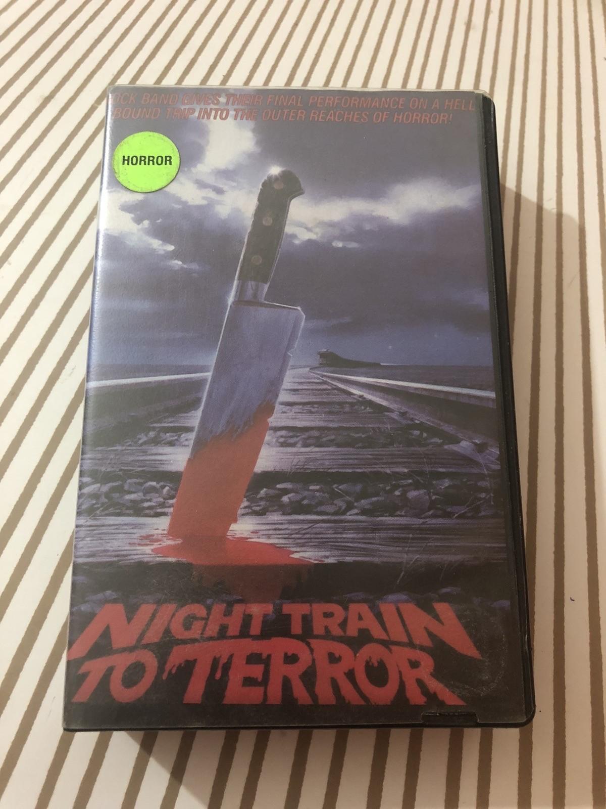 Night Train To Terror BETA TAPE RARE HORROR Slasher B Movie Cult