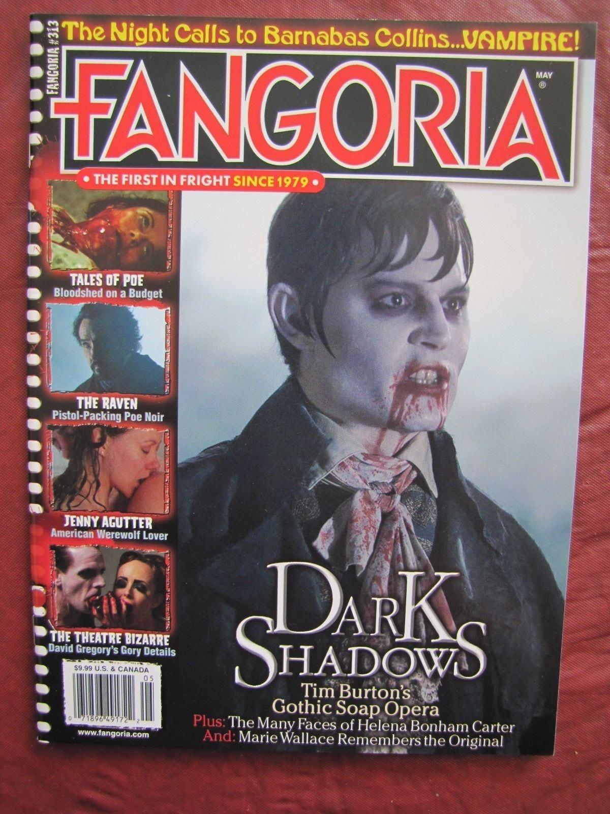 Fangoria # 313 Uncirculated  The Raven, Dark Shadows & Tales Of Poe