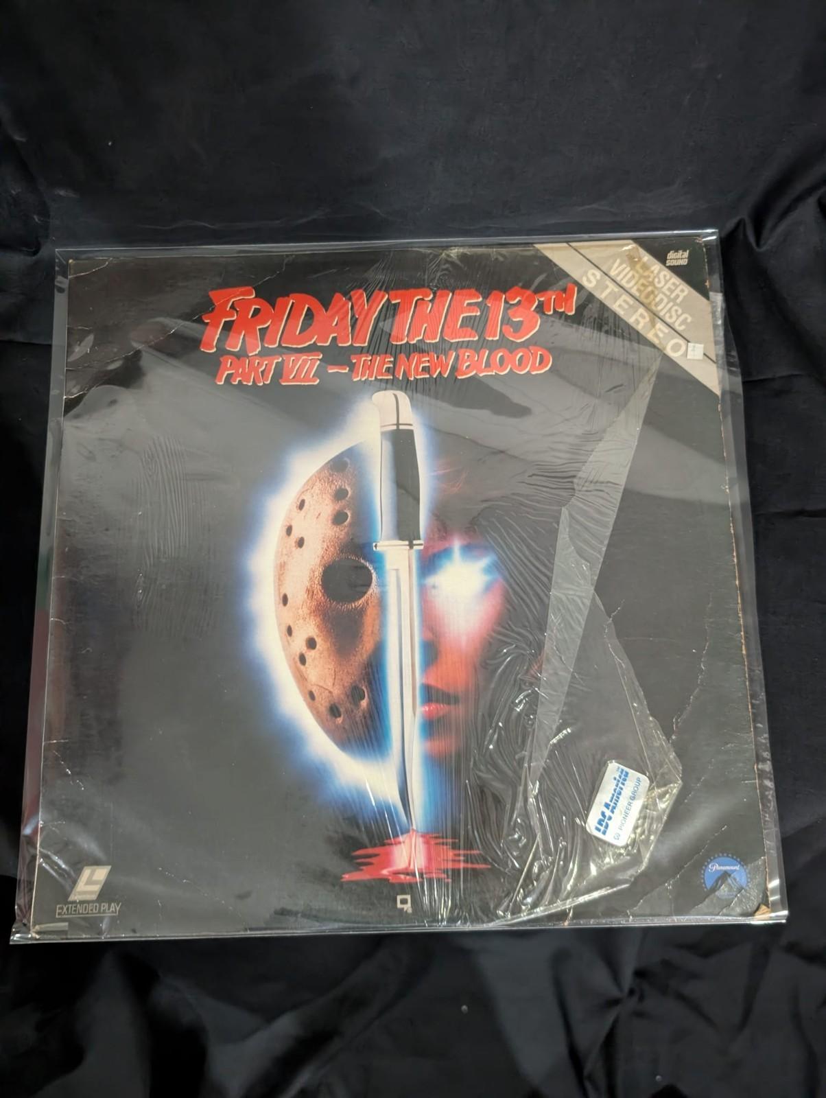 Friday the 13th part 7 The New Blood  (not a DVD) Laserdisc rare vintage