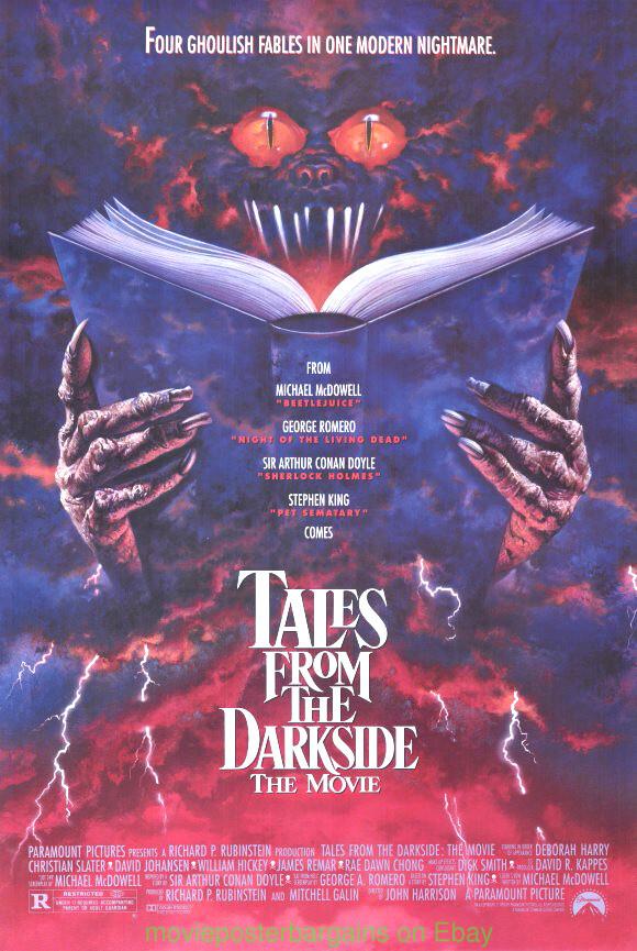 TALES FROM THE DARKSIDE MOVIE POSTER Original SS 27x40 STEPHEN KING Horror 1990