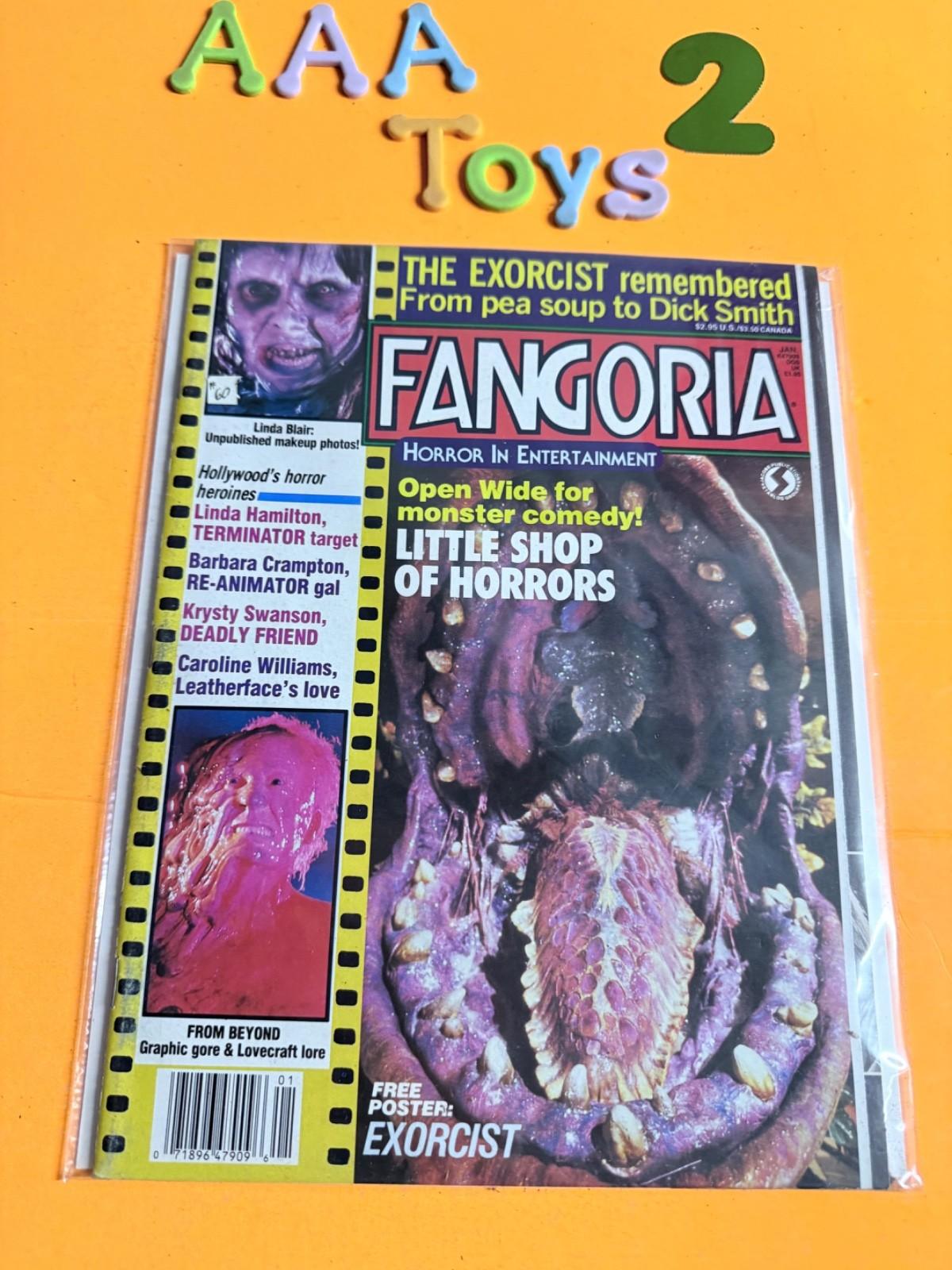 FANGORIA #60  The Exorcist 13th Anniv. Special, Linda Blair Interv.
