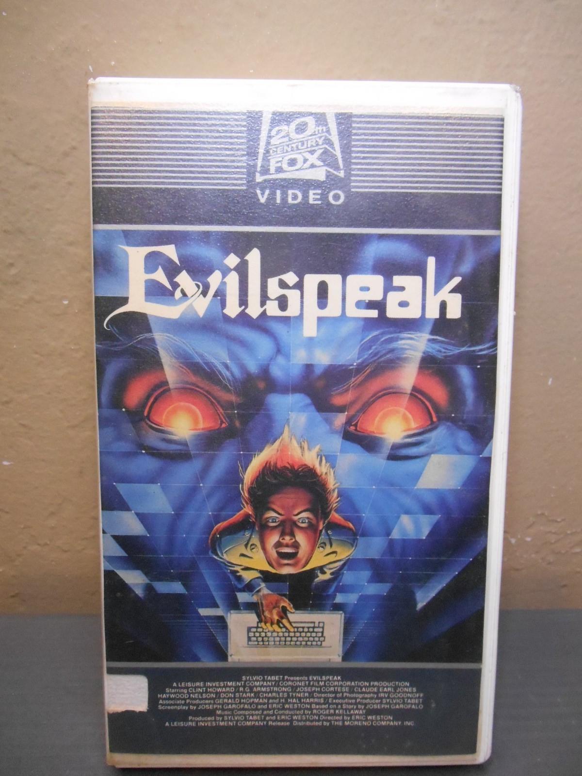 Evilspeak Beta Movie 1981 Color Rated R Terror 92 Min 20th Century Fox Not VHS
