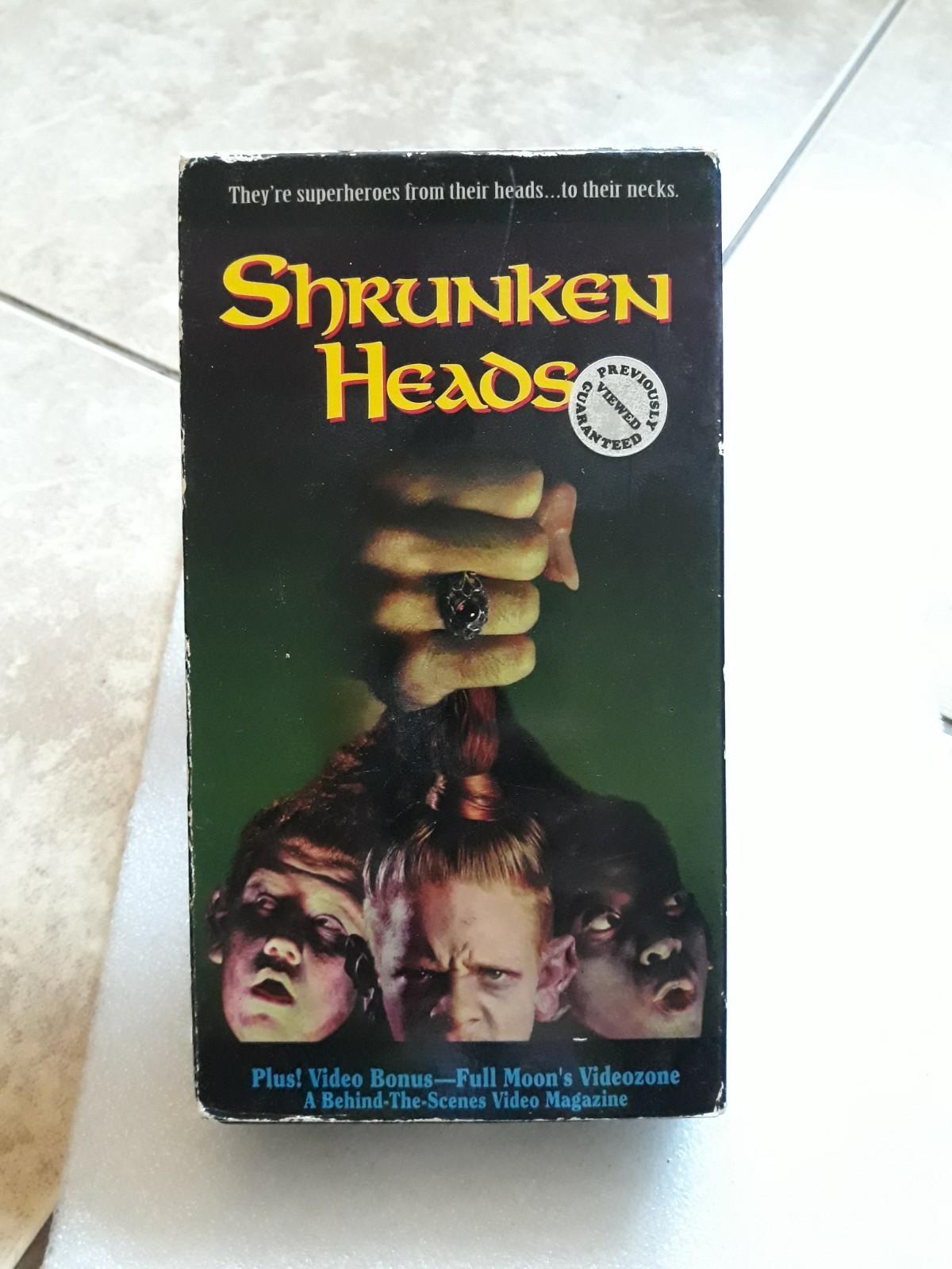 Shrunken Heads (1994, Full Moon / Paramount VHS) Charles Band, Danny Elfman-HTF-