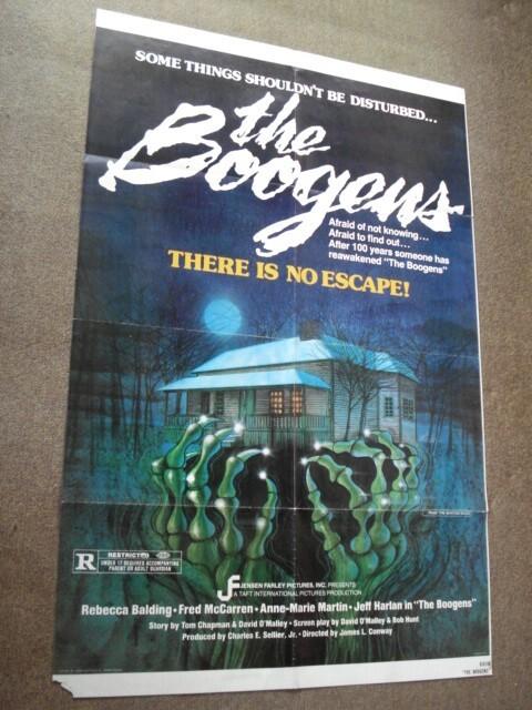James L. Conway's THE BOOGENS Original 1981 O/S  Rebecca Balding & Fred McCarren
