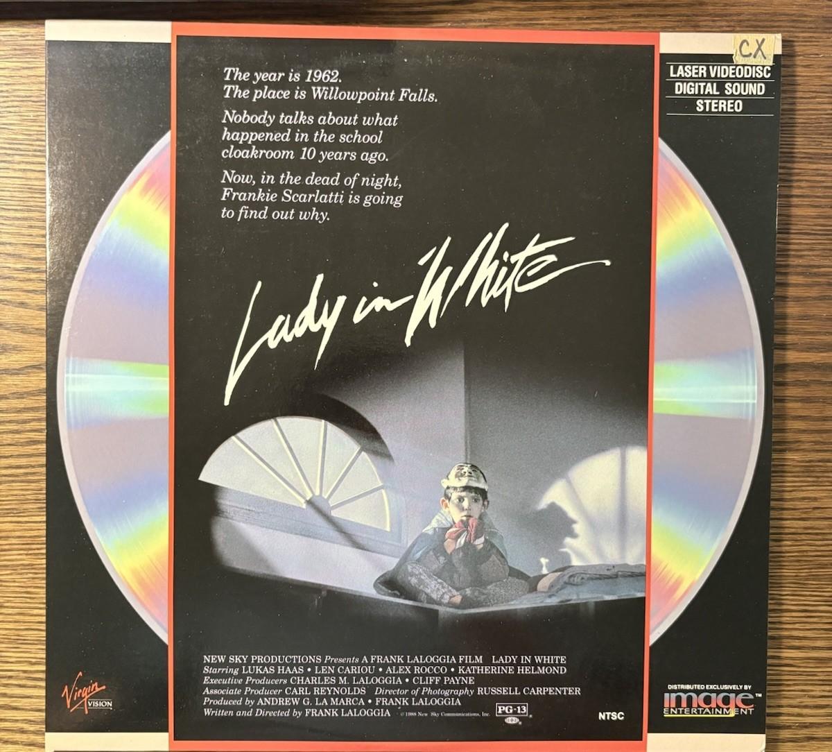 Lady In White (Laserdisc,1988) Rare Halloween Horror Tested Great Condition 