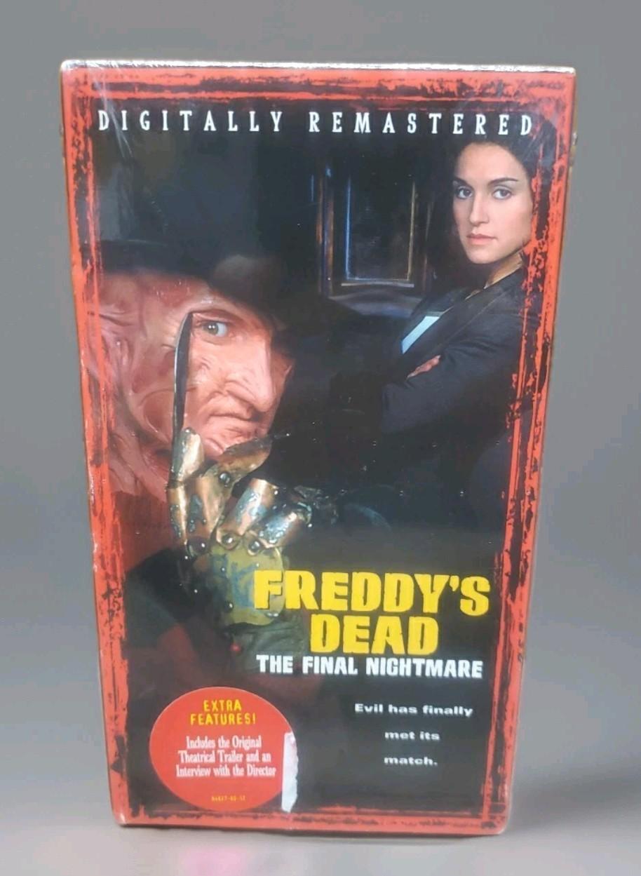 1991 Freddys Dead: The Final Nightmare New & Sealed VHS Digitally Remastered 