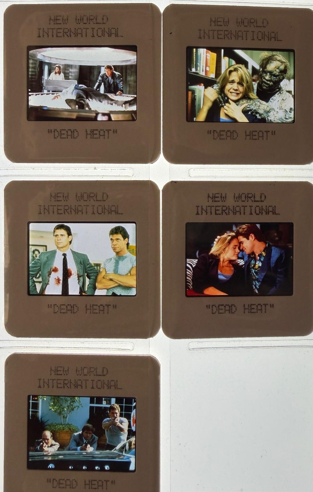 JOE PISCOPO DEAD HEAT Press Kit PHOTOS 35mm Slide FILM Transparency #651 HORROR