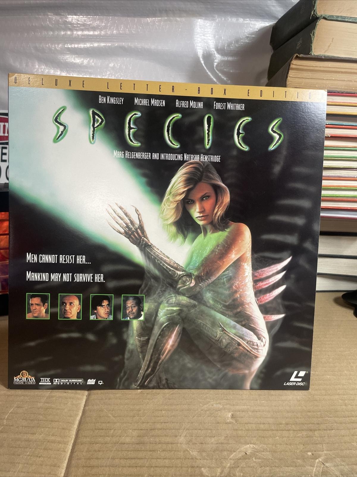 SPECIES (1995) LASERDISC Movie SCI-FI RARE